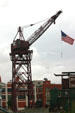 Crane at Museum of Industry. Baltimore, MD.