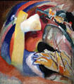 Study for Painting with White Form by Wassily Kandinsky at Detroit Institute of Arts. Detroit, MI.
