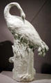 Porcelain Crane by Johann Joachim Kändler of Meissen Manuf., Germany at Detroit Institute of Arts. Detroit, MI.