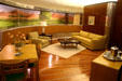 Living room of Dymaxion House at Henry Ford Museum. Dearborn, MI.