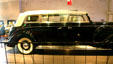 F.D. Roosevelt 1939 armored Lincoln Limousine transported to wartime meetings at Yalta, Teheran, Casablanca & Malta at Henry Ford Museum. Dearborn, MI.