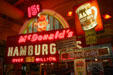 Early drive-in neon signs at Henry Ford Museum. Dearborn, MI.