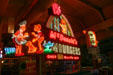 Early drive-in neon signs at Henry Ford Museum. Dearborn, MI.