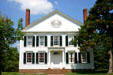 Noah Webster House where Webster wrote his American English Dictionary, moved from New Haven, CT to Greenfield Village. Dearborn, MI.
