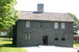 Daggett Farmhouse an example of an early colonial farm, moved from Andover, CT to Greenfield Village. Dearborn, MI.