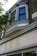 Bay window & tile decorations. Holland, MI.