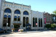 People's State Bank & other heritage buildings on 8th Street. Holland, MI.