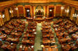 House chamber of Michigan State Capitol. Lansing, MI.