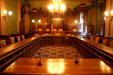 Supreme Court chamber of Michigan State Capitol. Lansing, MI.