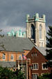 Gothic Revival church opposite Michigan State Capitol. Lansing, MI.