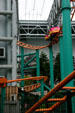 Indoor coaster in Mall of America. Minneapolis, MN.
