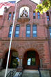Entrance of Steele County Courthouse. Owatonna, MN.