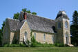 Gothic St. Johns Episcopal Church [aka Hilltop Church] now home of Dodge County Historical Society Museum. Mantorville, MN.