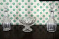 Early American glass at General Daniel Bissell House. St. Louis, MO.