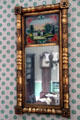 Early American mirror at General Daniel Bissell House. St. Louis, MO