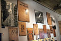 Display of newspaper coverage of Lindbergh's 1927 New York to Paris flight at Missouri History Museum. St. Louis, MO.
