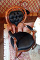 Armchair in dining room at Campbell House Museum. St. Louis, MO.