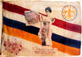 Deed of the Pen flag by Louisiana Purchase Co. at Chatillon-DeMenil Mansion. St. Louis, MO.