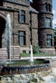 Fountain before Samuel Cupples House. St. Louis, MO.