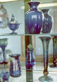 Glass collection at Samuel Cupples House. St. Louis, MO
