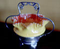 Glass bowl at Samuel Cupples House. St. Louis, MO.