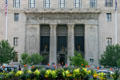 Entrance to St. Louis Civil Courts Building. St Louis, MO.