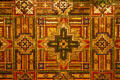 Mosaics patterns at Saint Louis Cathedral. St Louis, MO.