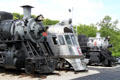 Locomotive in a row at St. Louis Museum of Transportation. St. Louis, MO.