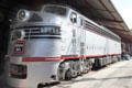 Chicago, Burlington & Quincy #9939A Diesel locomotive at St. Louis Museum of Transportation. St. Louis, MO.