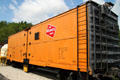 U.R.T.X. 37144 Refrigerator Car by General American Transportation Co. at St. Louis Museum of Transportation. St. Louis, MO.