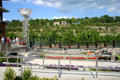 Branson Landing in downtown along White River. Branson, MO.
