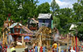 Geyser Gulch get wet feature at Silver Dollar City. Branson, MO.