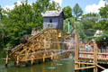 Geyser Gulch get wet feature at Silver Dollar City. Branson, MO.