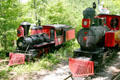 Antique locomotives at Silver Dollar City. Branson, MO.