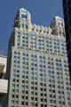 Facade of former Fidelity Bank & Trust Building now 909 Walnut St. Kansas City, MO.