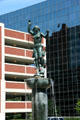 Muse of the Missouri sculpture fountain by Wheeler Williams. Kansas City, MO.