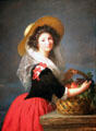 Portrait of Marie Gabrielle de Gramont, Duchesse de Caderousse by Élisabeth-Louise Vigée Le Brun at Nelson-Atkins Museum. Kansas City, MO.