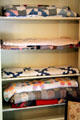 Quilt closet at Lewis-Bingham-Waggoner House. Independence, MO.