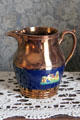 Lusterware pitcher at Jackson County Marshall's House Museum. Independence, MO.