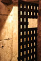 Jail cell door at 1859 Jail Museum. Independence, MO.