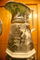 Pitcher with pagoda theme found in wreck at Steamboat Arabia Museum. Kansas City, MO.