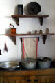 Dry sink in kitchen at John Wornall House Museum. Kansas City, MO.