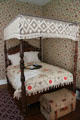 Four-poster bed at John Wornall House Museum. Kansas City, MO.