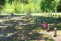 Confederate Veteran's Cemetery at Beauvoir. Biloxi, MS.