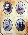 James Dearing, Dotson Ramseur, Abe Burford & Champ Ferguson - Confederate leader photos at Jefferson Davis presidential library at Beauvoir. Biloxi, MS.