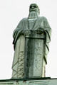 Statue of Moses with Ten Commandments on Hinds County Court House. Jackson, MS.
