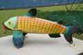 Plaid fish street theme art. Jackson, MS.