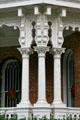 Greek columns of Longwood. Natchez, MS.