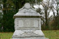 Ohio Monument of 48th infantry with drum, backpacks & rifles. Vicksburg, MS.