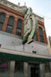 The M&M Cafe with Romanesque upper story & Art Deco ground floor. Butte, MT.